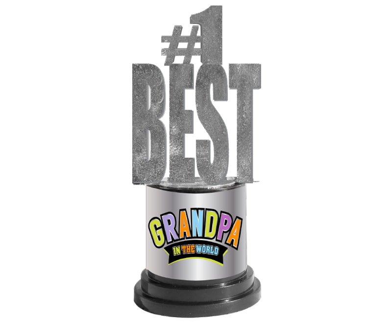 #1 Best Grandpa in the World Trophy