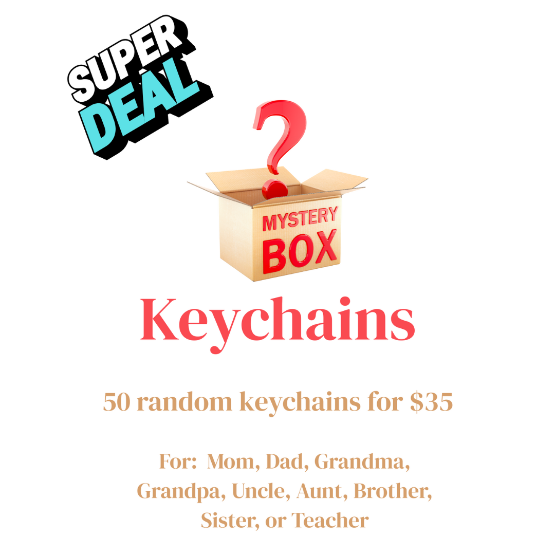 π Mystery Keychain Box β 50 for $35!