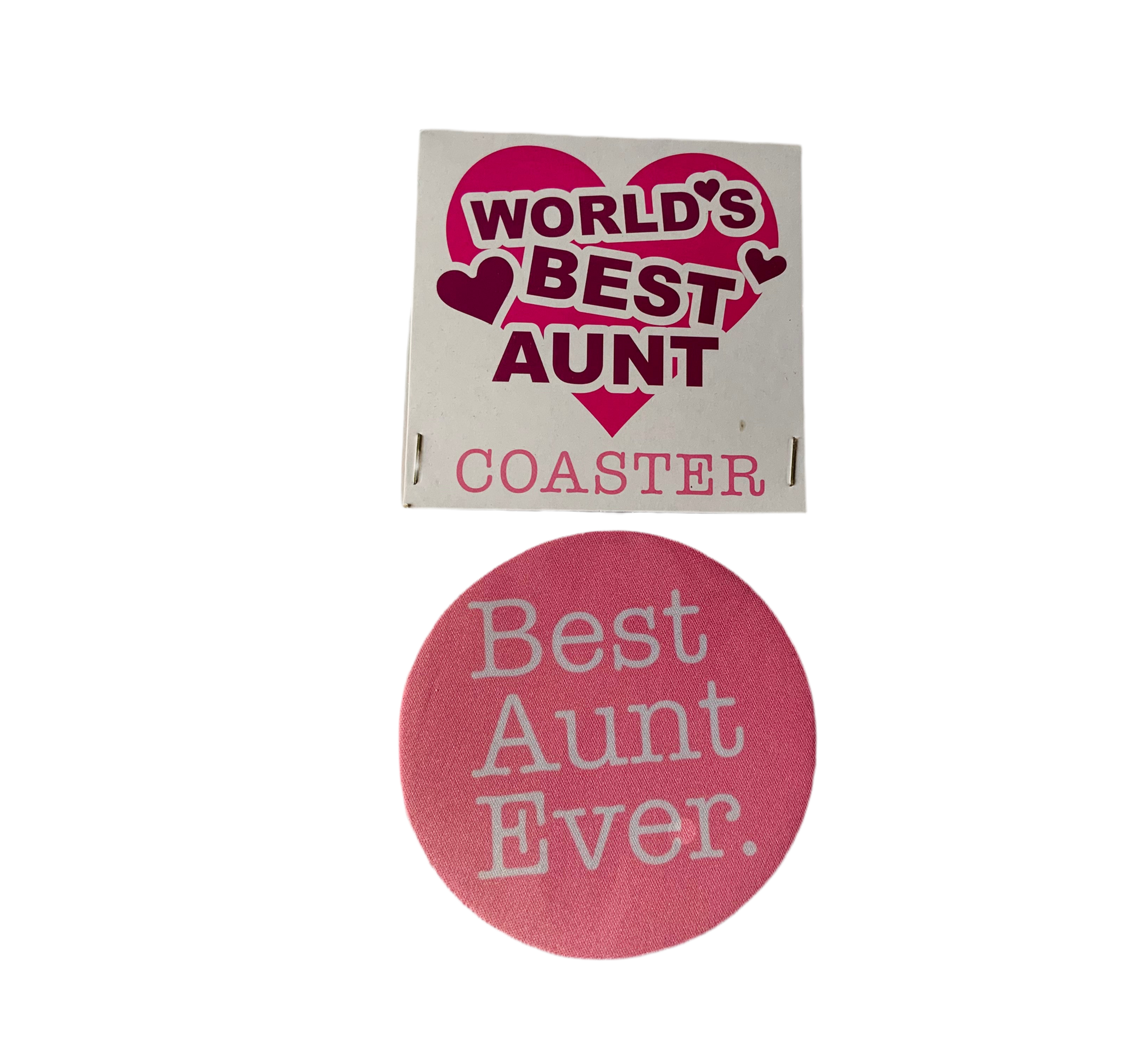 đź’– Best Aunt Ever Drink Coaster