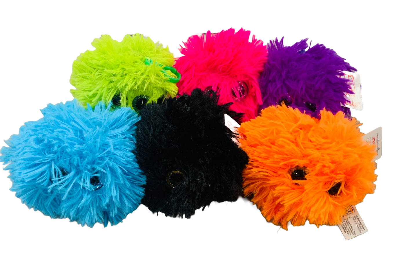 Plush, Fuzzy Puff Ball