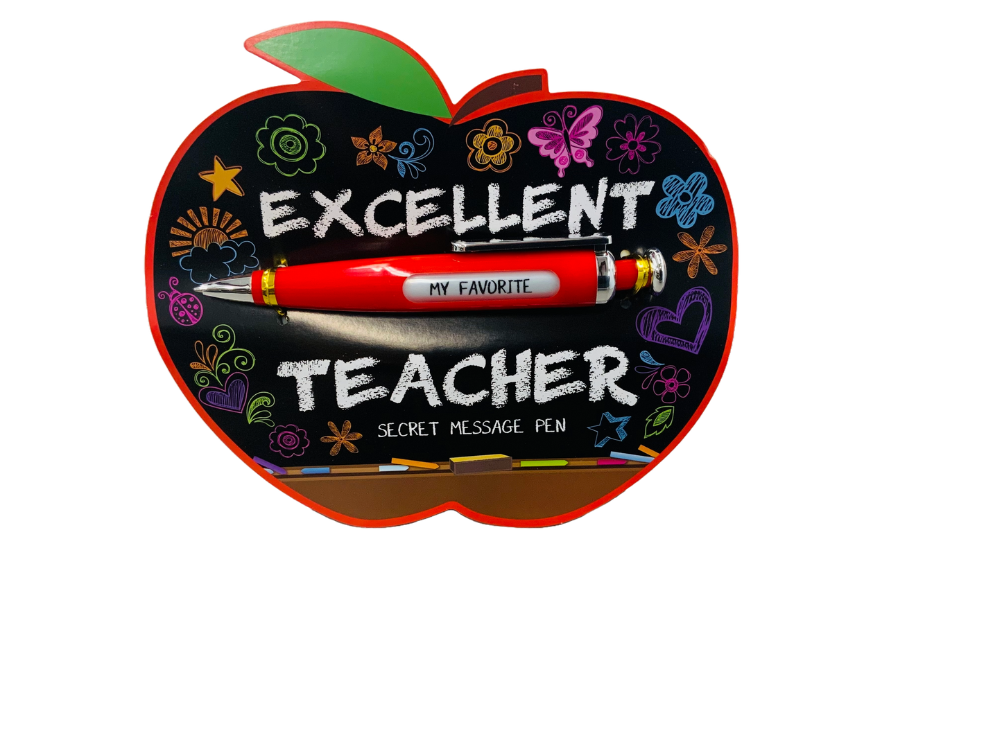 Excellent Teacher Secret Message Pen
