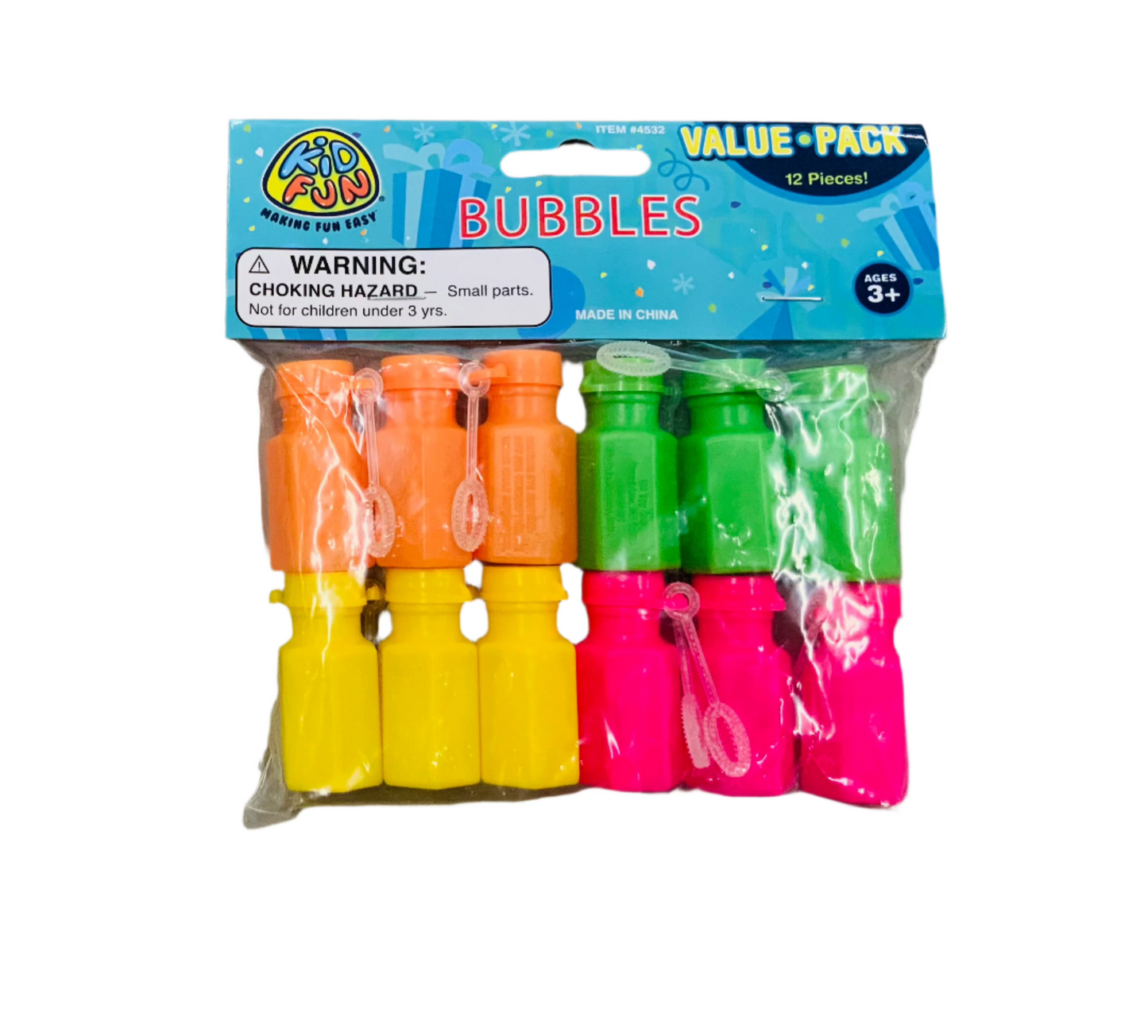 Mini Bubble Bottles – 12-Pack Value Set
