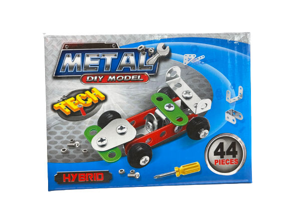 Metal DIY Model Kit – 44-Piece Hybrid Build