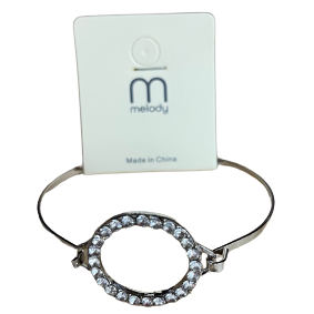 Melody Crystal Circle Bracelet – Elegant Bangle Style