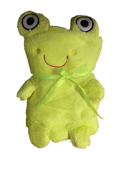 Frog Baby Blanket Plush