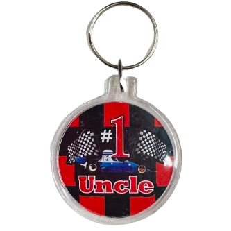 #1 Uncle Racing Keychain