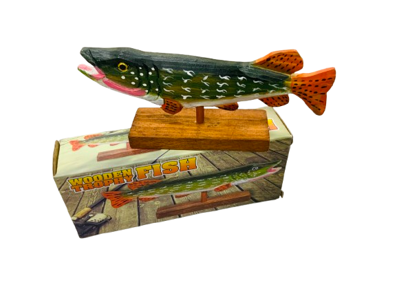 Wooden Trophy Fish
