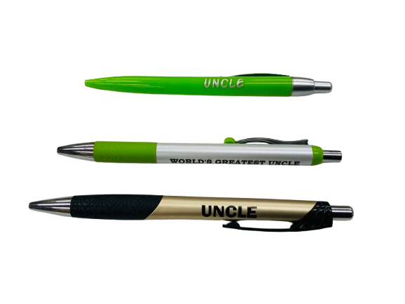 🖊️ Uncle Pens – 3 Assorted Styles