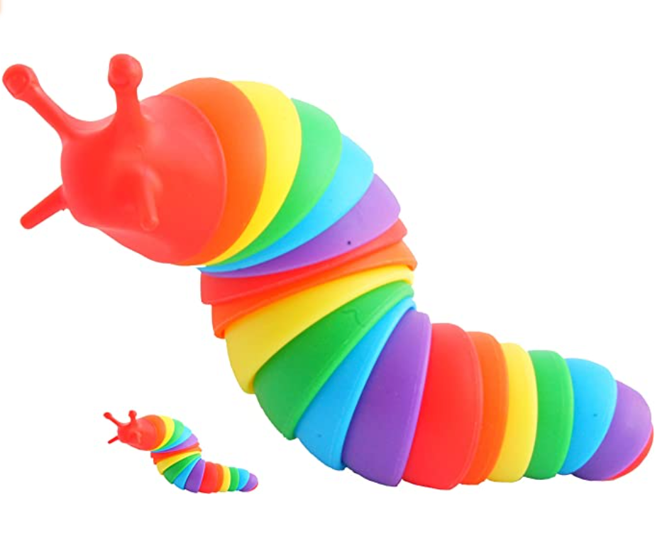 Rainbow Slug Fidget Toy