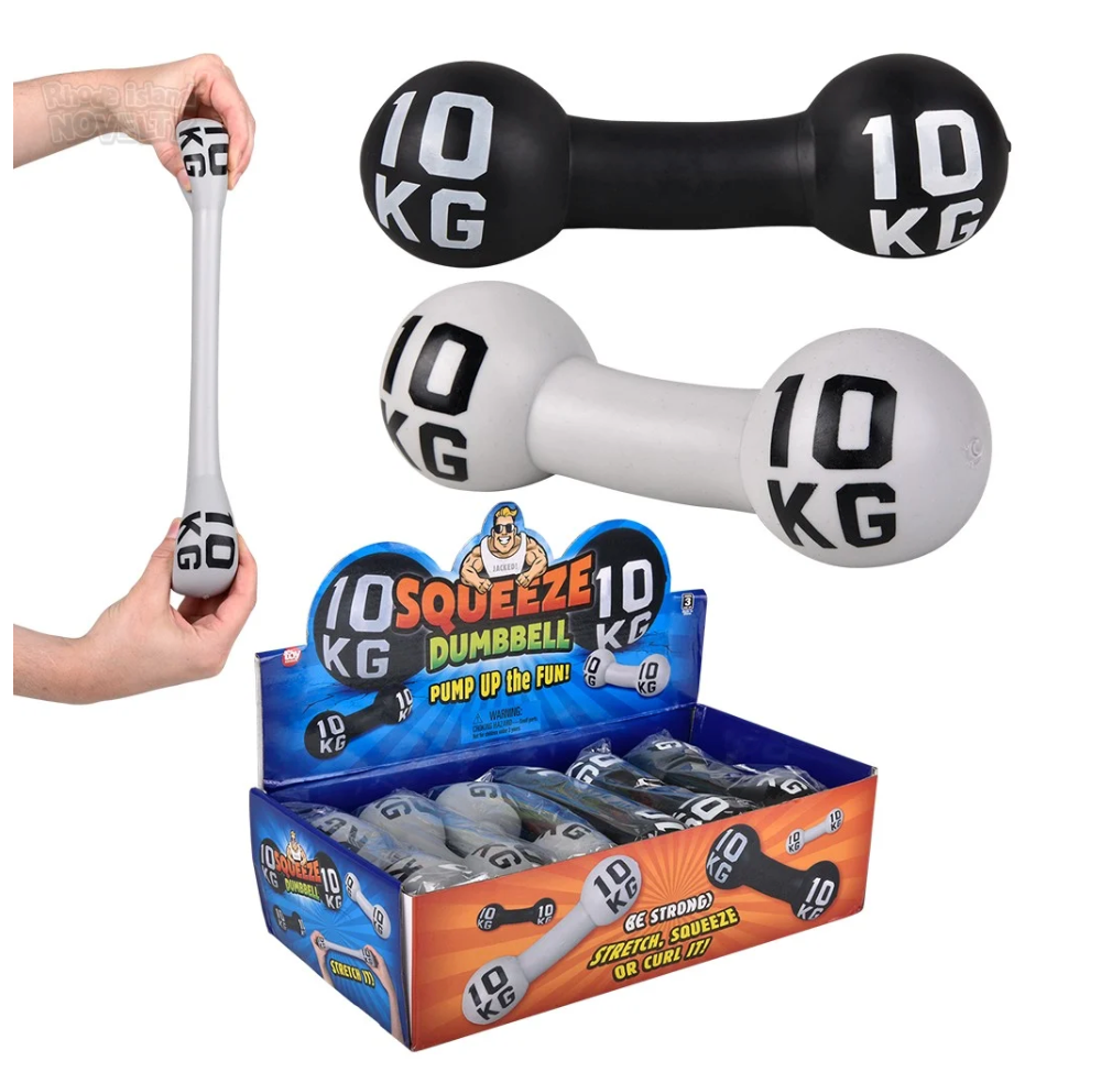 Stretch & Squeeze Dumbbell Fidget Toy – 6.75”