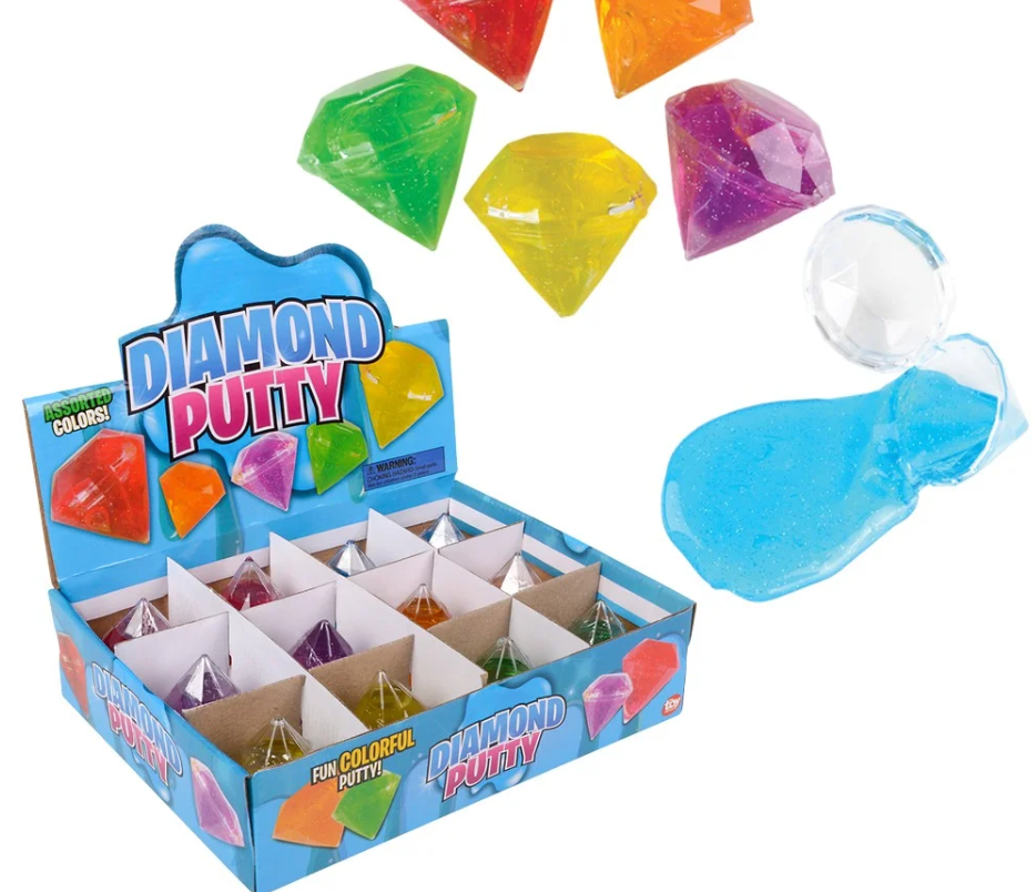 Diamond Putty Slime – Assorted Colors