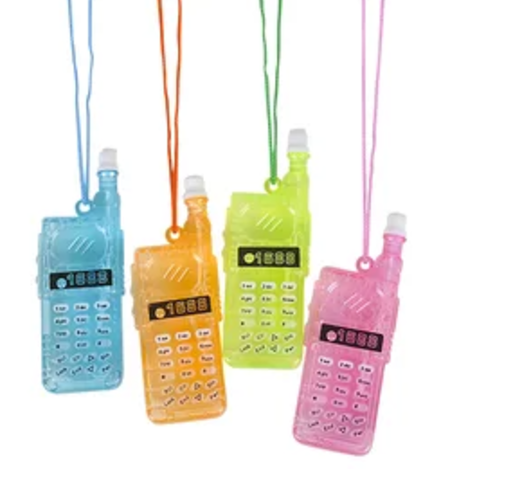 Cell Phone Bubble Necklace