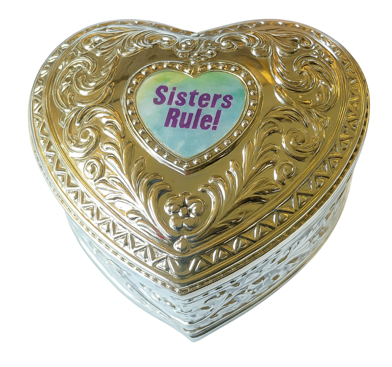 Sisters Rule! Heart Trinket Box
