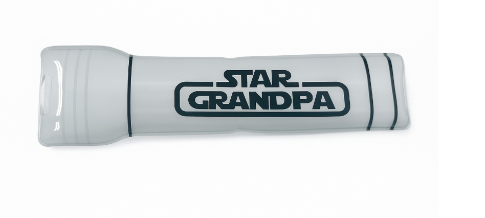 “Star Grandpa” Flat Flashlight