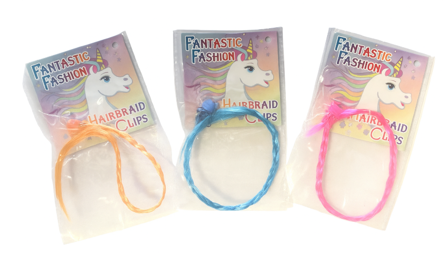 Fantastic Fashion Hair Braid Clip - Unicorn