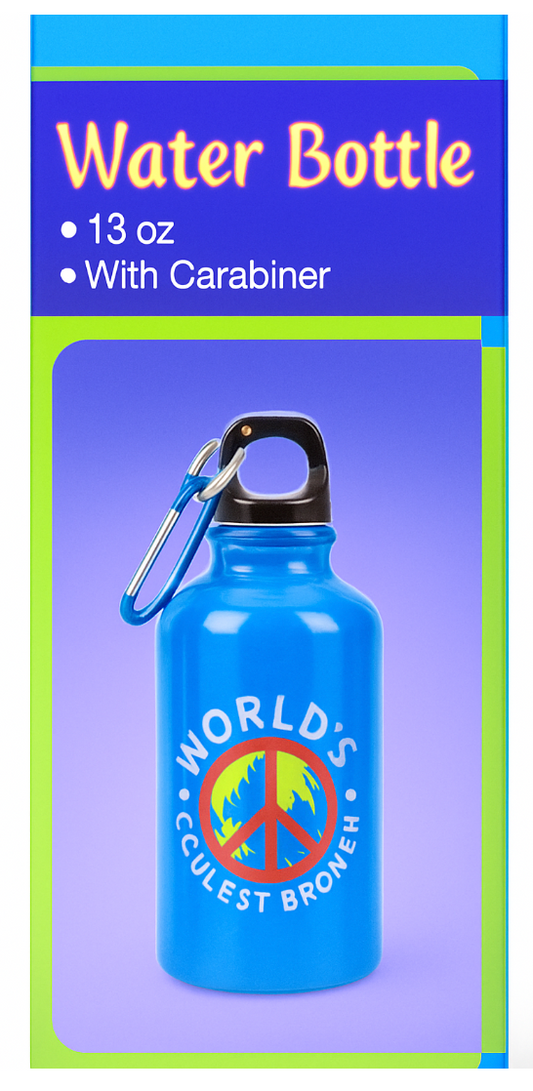 World's Coolest Brother Water Bottle – 13 oz