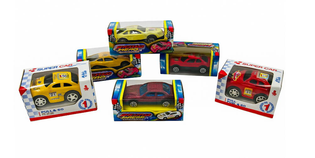 Mini Die-Cast Race Car – Boxed Assorted Styles