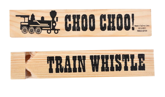 🚂 Wooden Train Whistle