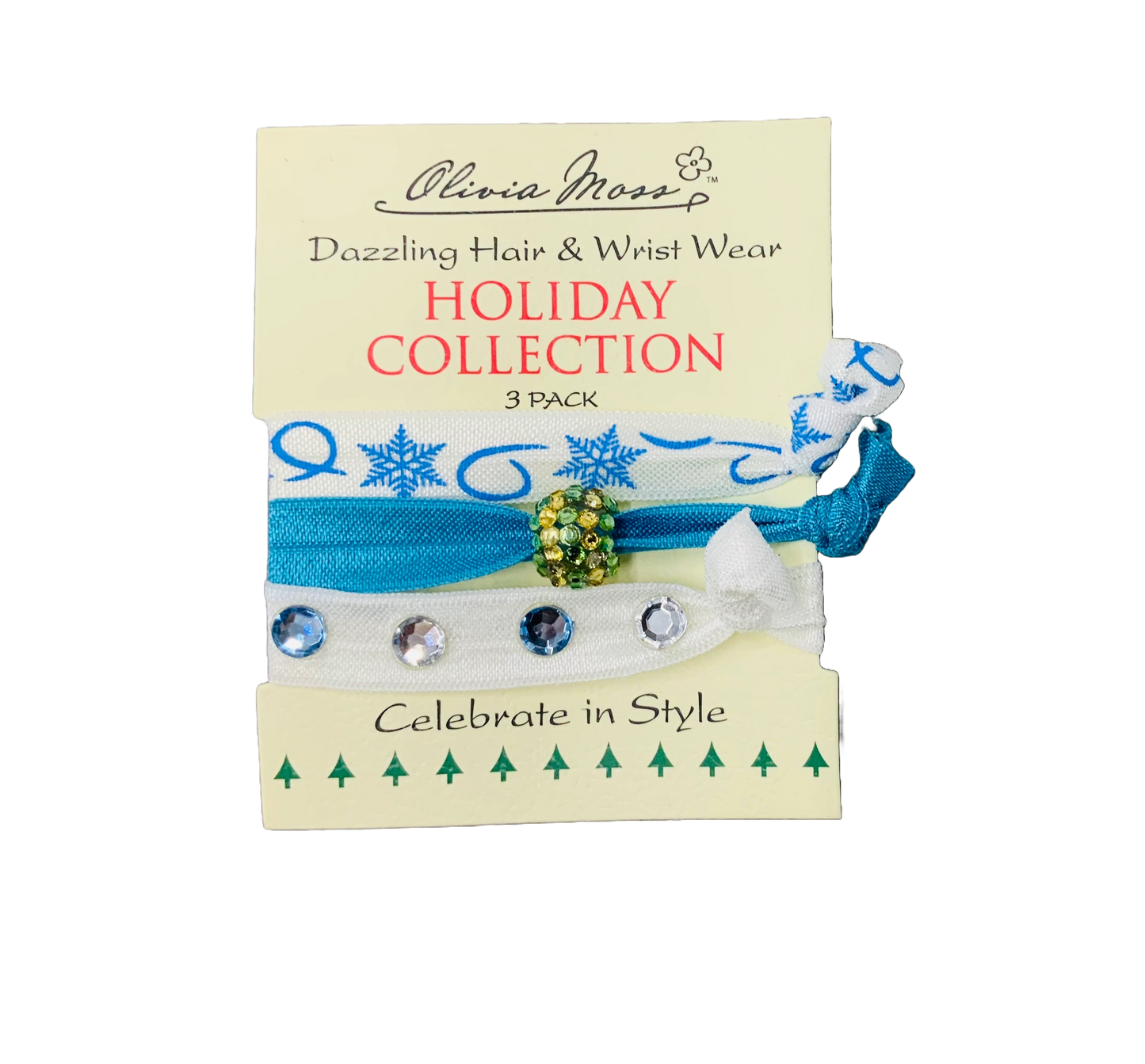 Holiday/Hanukkah Dazzling Hair & Wrist Wear, 3 pack