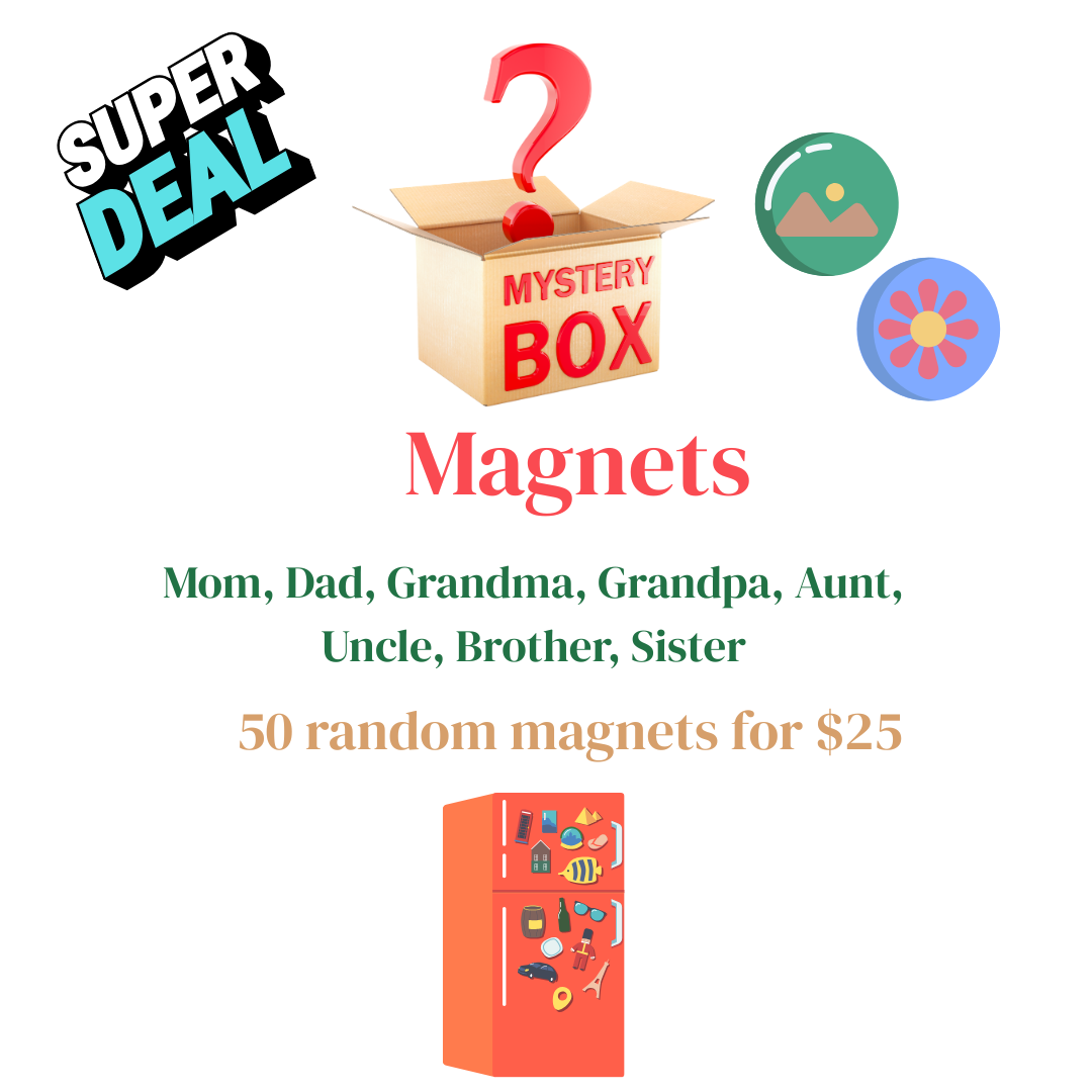 🧲 Magnet Mystery Box – 50 for $25