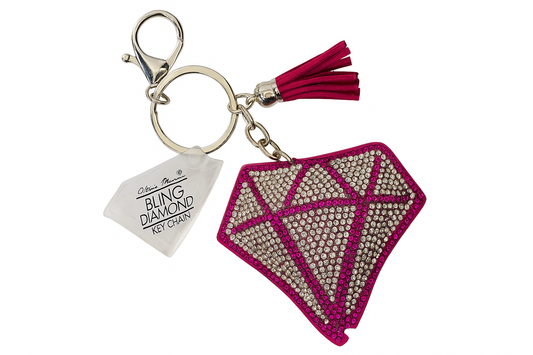 Bling Diamond Keychain – Pink