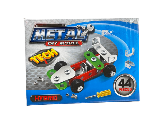 Metal DIY Model Kit – 44-Piece Hybrid Build