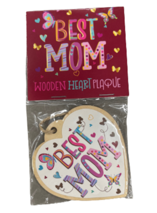 Best Mom Wooden Plaque