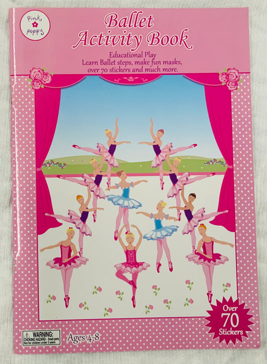 Ballet Activity Book – Pink Poppy