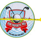 Our Favorite Pro Round Golf Sign, 12"