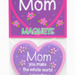 Magnet - Mom Heart 3"