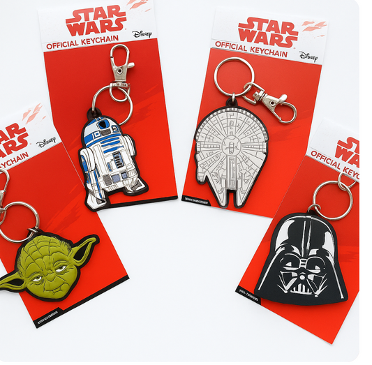 Star Wars Character Keychain – Styles Vary