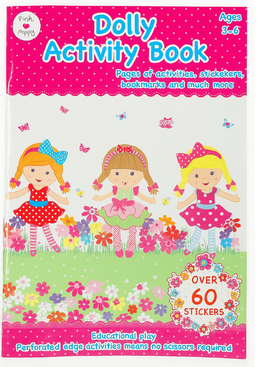 Dolly Activity Book – Over 60 Stickers!