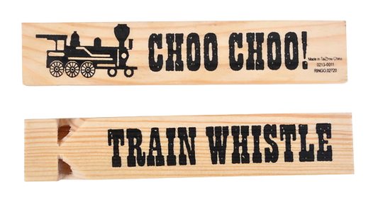 🚂 Wooden Train Whistle