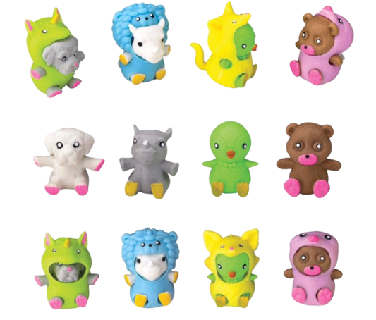 Snuggle Wuggles Animal Erasers
