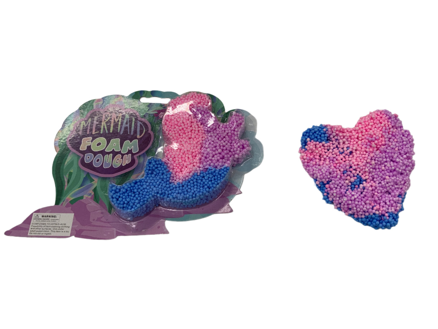 Mermaid Foam Dough – Make a Splash with Sensory Fun!