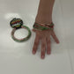 Holiday Flair Metallic Bangles – 25 Linked Bracelets