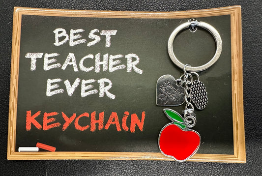 Best Teacher Ever Keychain