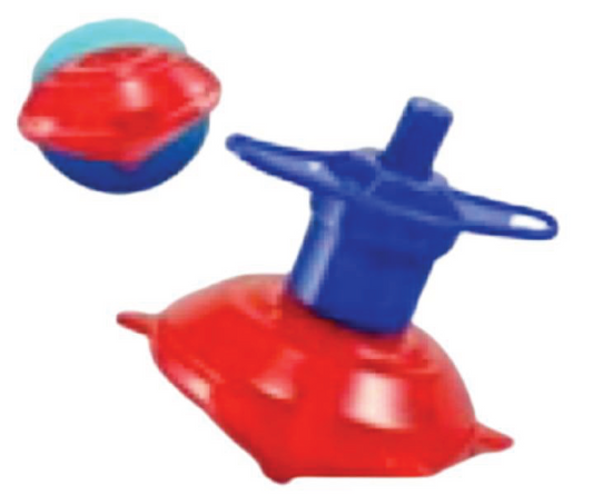 Mini Spinning Top Toy – Assorted Colors